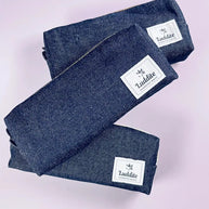 Luddite Okayama Denim Pen Case: Classic High-Capacity Pouch - 100% Japanese Indigo Denim