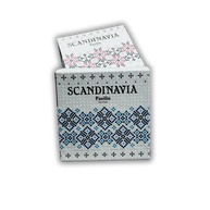 Scandinavia Series Washi Tape: Minimalist Winter Designs (Frost & Snowflake) - Made in Japan