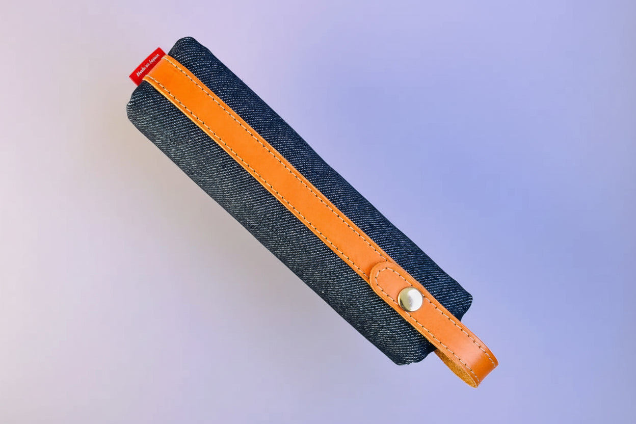 Luddite Authentic Denim Pen Case