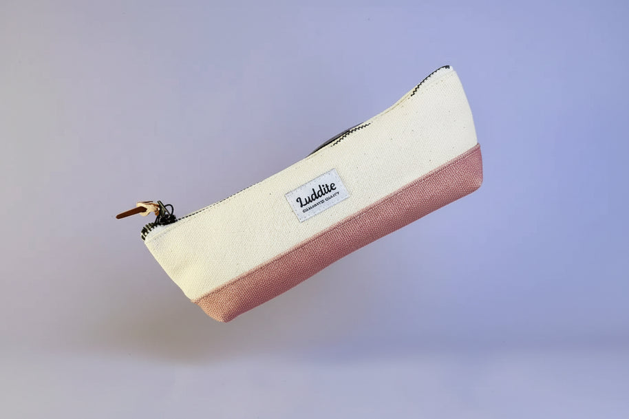 Kurashiki Canvas Two-Tone Pen Case