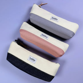Kurashiki Canvas Two-Tone Pen Case