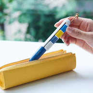 KANMIDO Maco Pen-Sized Washi Tape Holder: 4-Roll Portable Masking Tape Dispenser