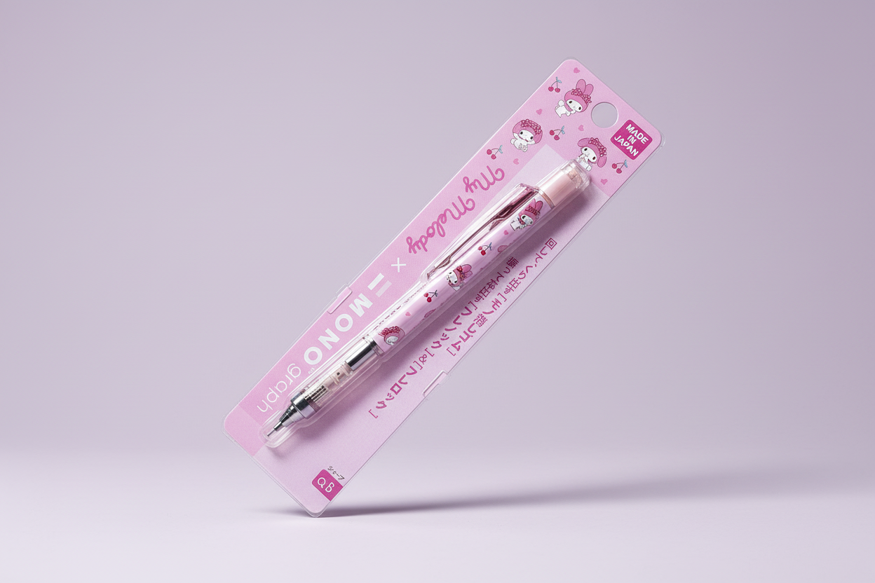Tombow Mono Graph Shaker Pencil: Hello Kitty & My Melody Limited Edition (0.5mm)
