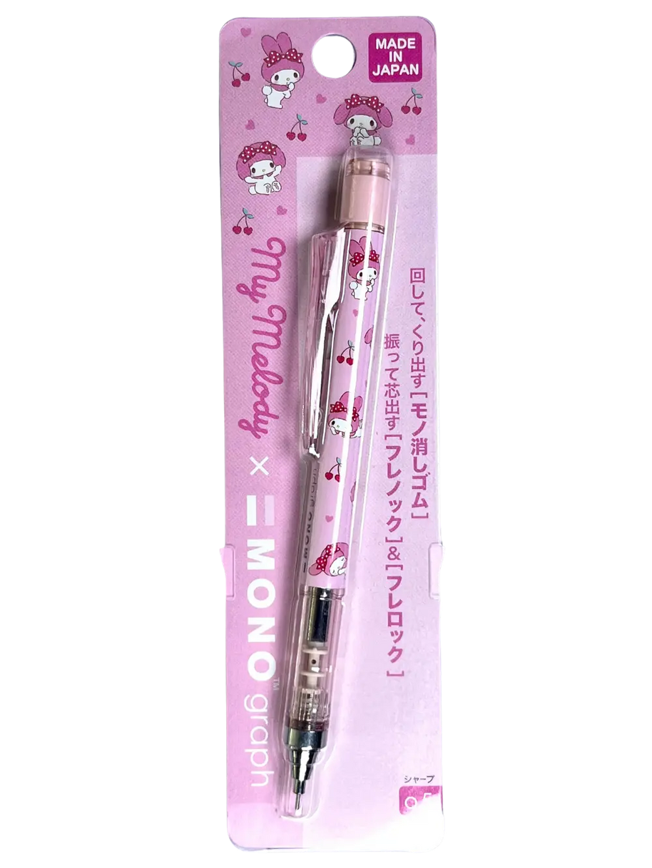 Tombow Mono Graph Shaker Pencil: Hello Kitty & My Melody Limited Edition (0.5mm)