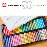 Sakura Craypas 100th Anniversary Edition: 50-Color Professional Art Set (Limited Edition)