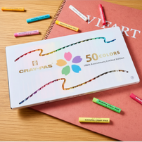 Sakura Craypas 100th Anniversary Edition: 50-Color Professional Art Set (Limited Edition)