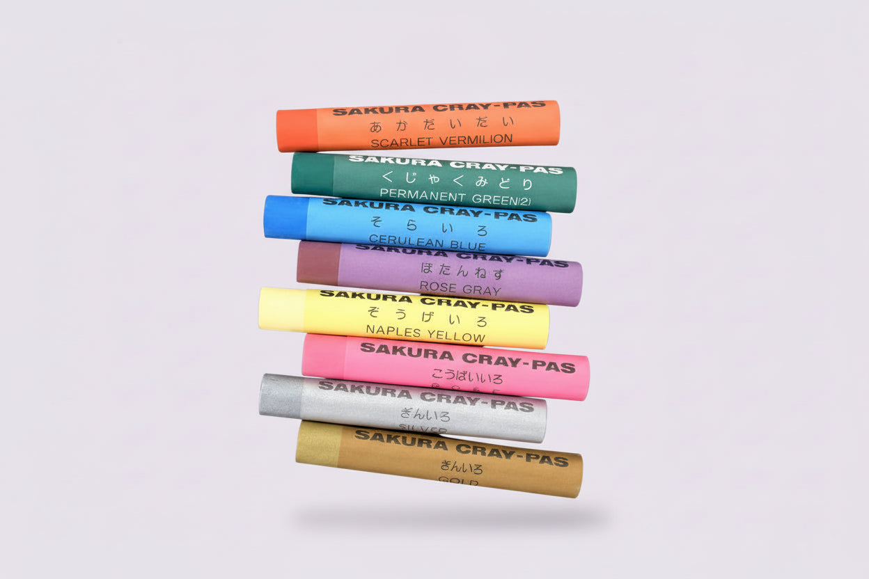 Sakura Craypas 100th Anniversary Edition: 50-Color Professional Art Set (Limited Edition)