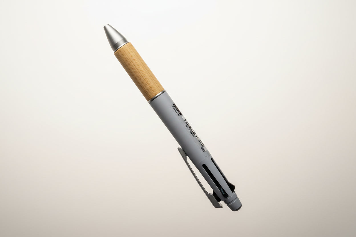 Uni Jetstream 4&1 Multi-Pen: Bamboo Edition - 4 Colors + 0.5mm Pencil