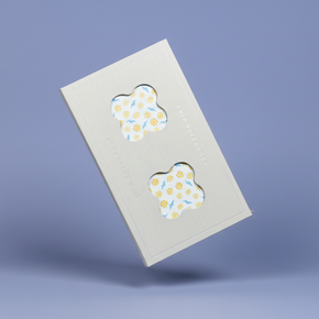 CHIP NOTEBOOK TETRA: Star Flower Die-Cut Hardcover - Premium Fountain Pen Paper (OK Fulls)