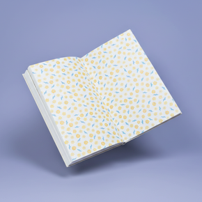 CHIP NOTEBOOK TETRA: Star Flower Die-Cut Hardcover - Premium Fountain Pen Paper (OK Fulls)