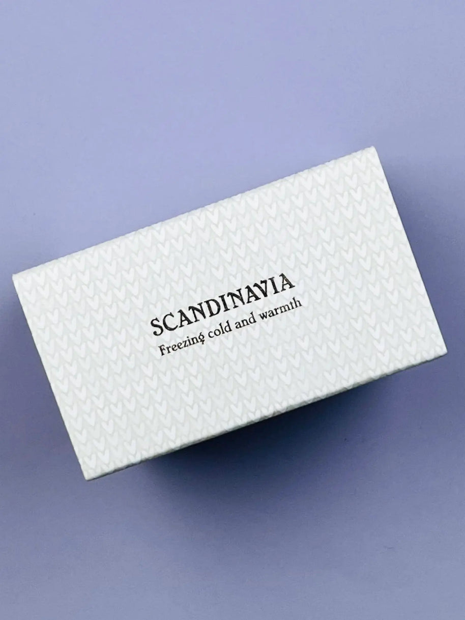 Scandinavia Series Washi Tape: Minimalist Winter Designs (Frost & Snowflake) - Made in Japan