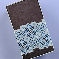 Scandinavia Series Washi Tape: Minimalist Winter Designs (Frost & Snowflake) - Made in Japan