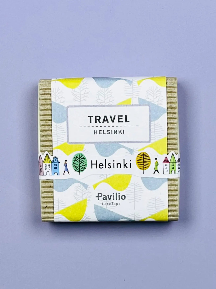 Travel Series Decorative Tape: 12 City Motifs - Durable Japanese PP Tape