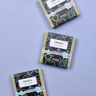 Travel Series Decorative Tape: 12 City Motifs - Durable Japanese PP Tape