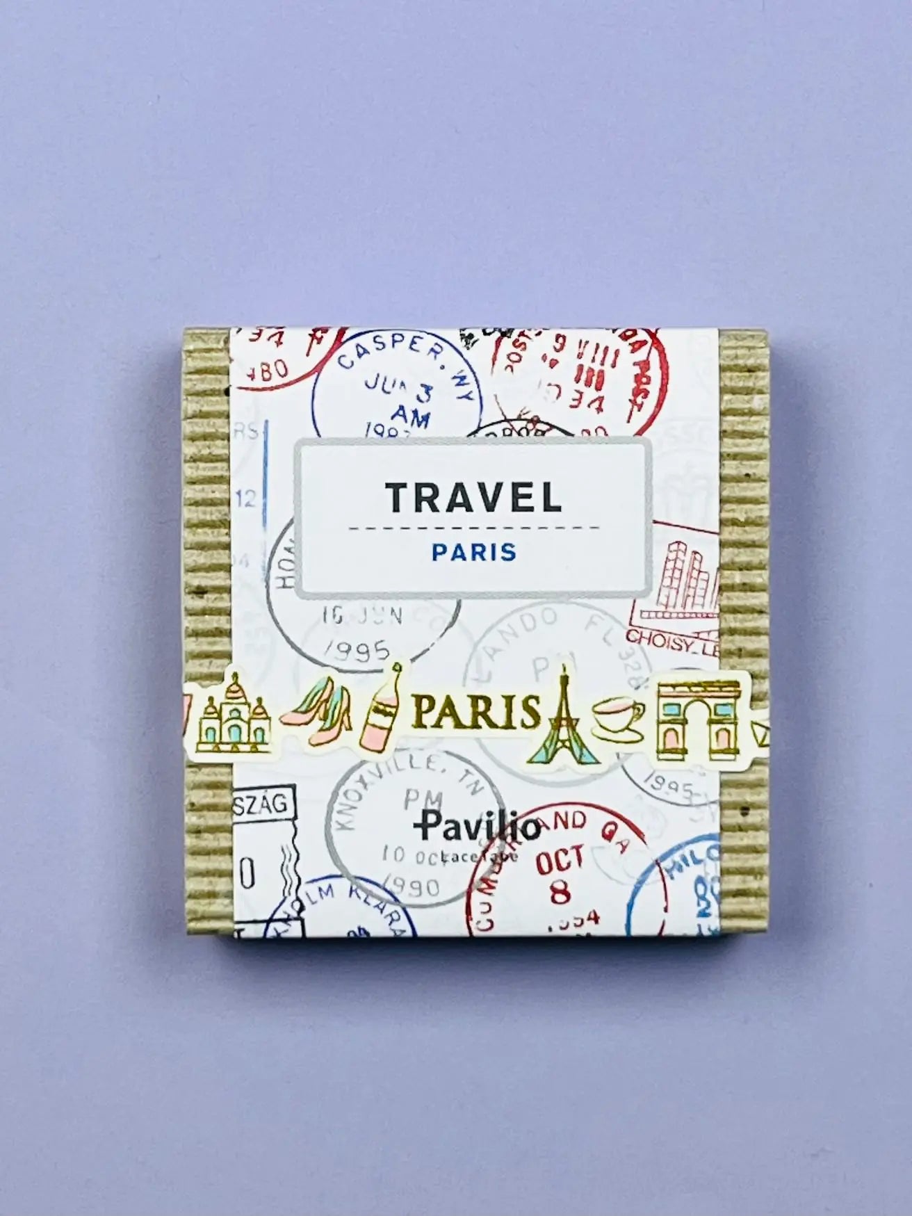 Travel Series Decorative Tape: 12 City Motifs - Durable Japanese PP Tape