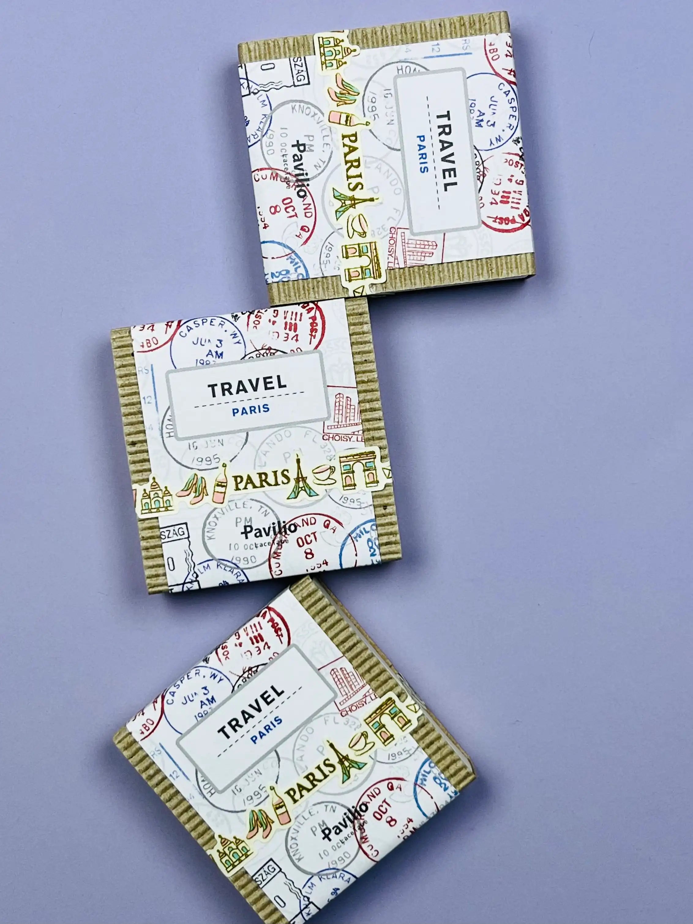 Travel Series Decorative Tape: 12 City Motifs - Durable Japanese PP Tape