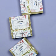 Travel Series Decorative Tape: 12 City Motifs - Durable Japanese PP Tape