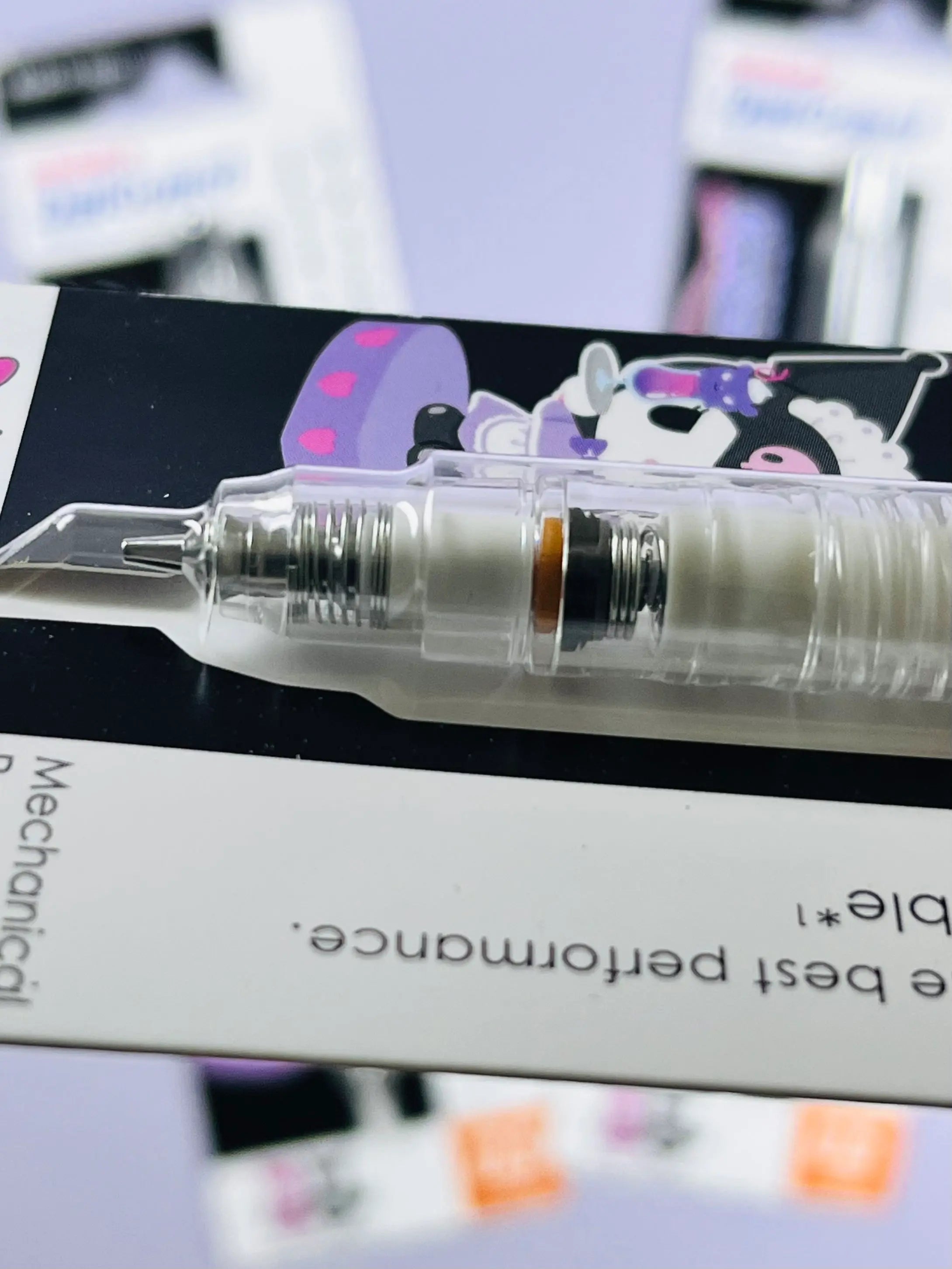 Zebra DelGuard Mechanical Pencil: Kuromi 50th Anniversary Limited Edition - 0.5mm Anti-Break Tech