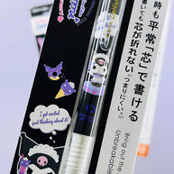 Zebra DelGuard Mechanical Pencil: Kuromi 50th Anniversary Limited Edition - 0.5mm Anti-Break Tech