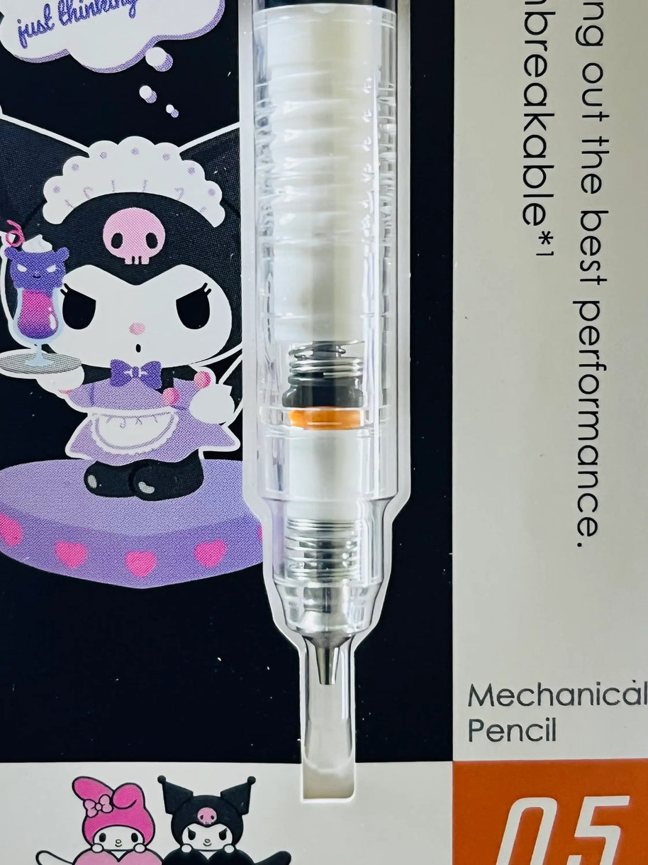 Zebra DelGuard Mechanical Pencil: Kuromi 50th Anniversary Limited Edition - 0.5mm Anti-Break Tech