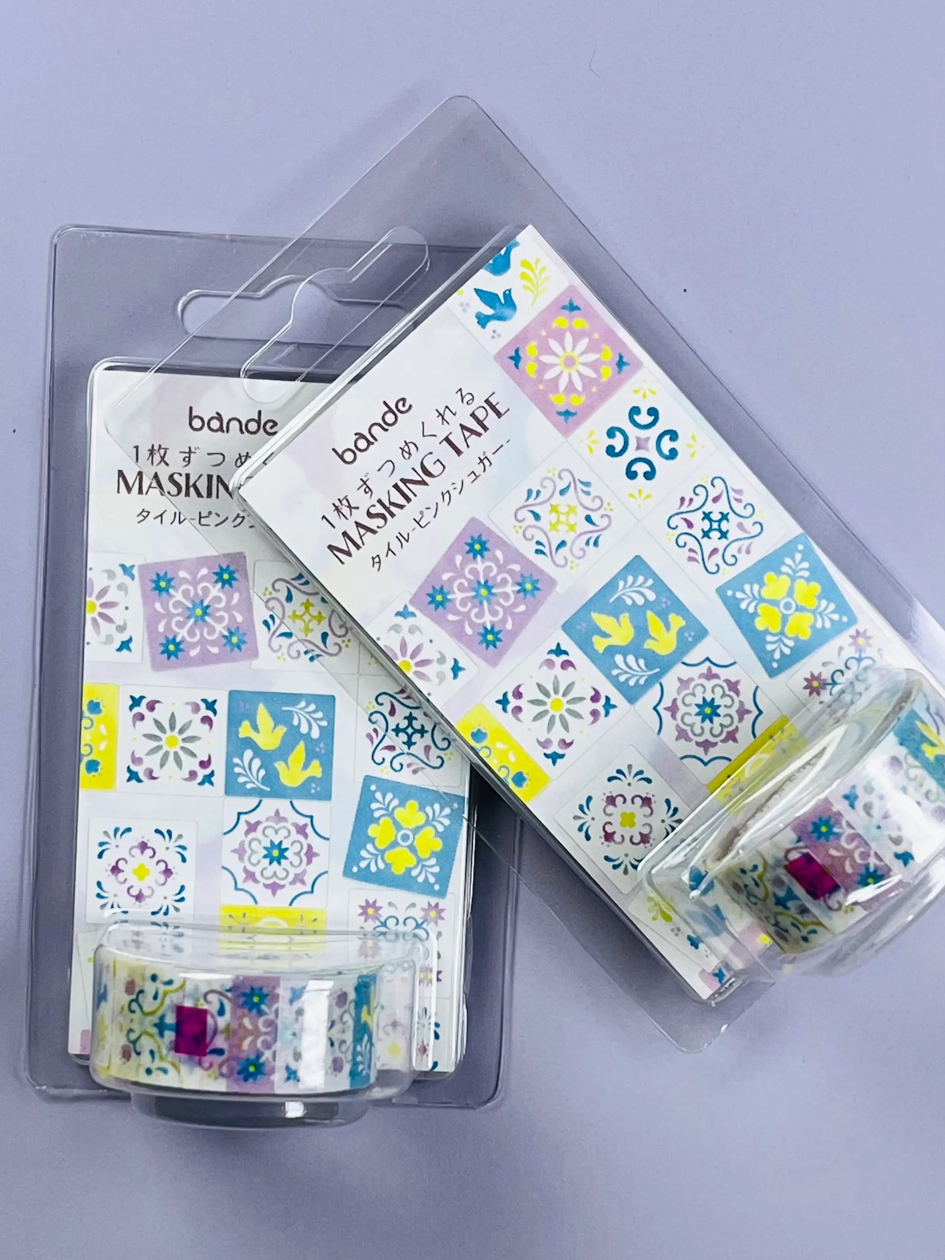 Bande Washi Roll Stickers: Layered Peel-and-Stick Decals for Journaling & Planners
