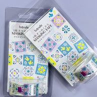 Bande Washi Roll Stickers: Layered Peel-and-Stick Decals for Journaling & Planners