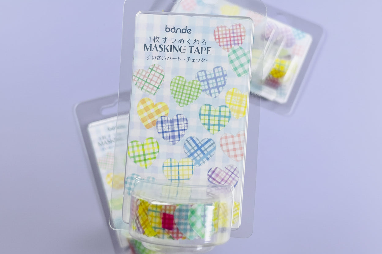 Bande Washi Roll Stickers: Layered Peel-and-Stick Decals for Journaling & Planners