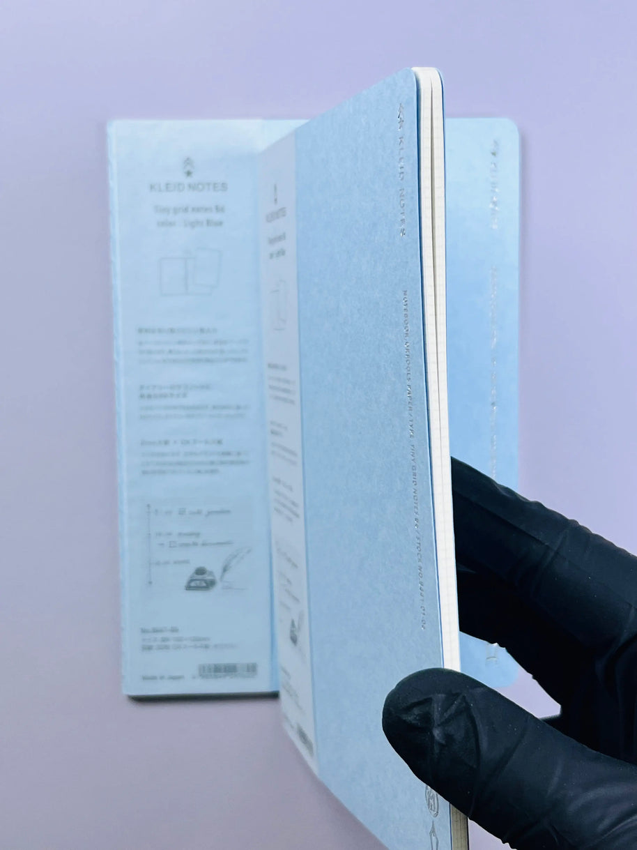 Kleid B6 Tiny Grid Notebook: 2mm Grid Fountain Pen Friendly Journal
