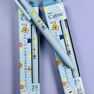 Pentel CALME Multi-Function Pen: Silent-Click Limited Edition (0.5mm Blue Ink & Quiet Focus)