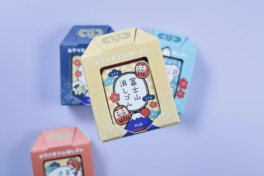 PLUS Mt. Fuji Eraser: Limited Edition Exam Support (Japanese Good Luck Series)
