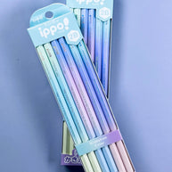 Tombow Ippo! Kaki-kata Pencils: 2B Gradation Grip Design (12-Pack High-Contrast Graphite)