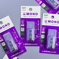 Tombow Mono Pocket Correction Tape: Portable Aesthetic White-Out for Pen Cases