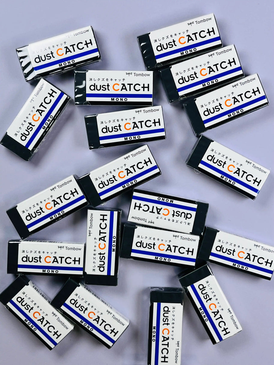 Tombow Mono Dust Catch Eraser: Black Clumping Eraser - No-Mess Japanese Stationery
