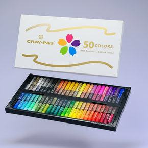 Sakura Craypas 100th Anniversary Edition: 50-Color Professional Art Set (Limited Edition)