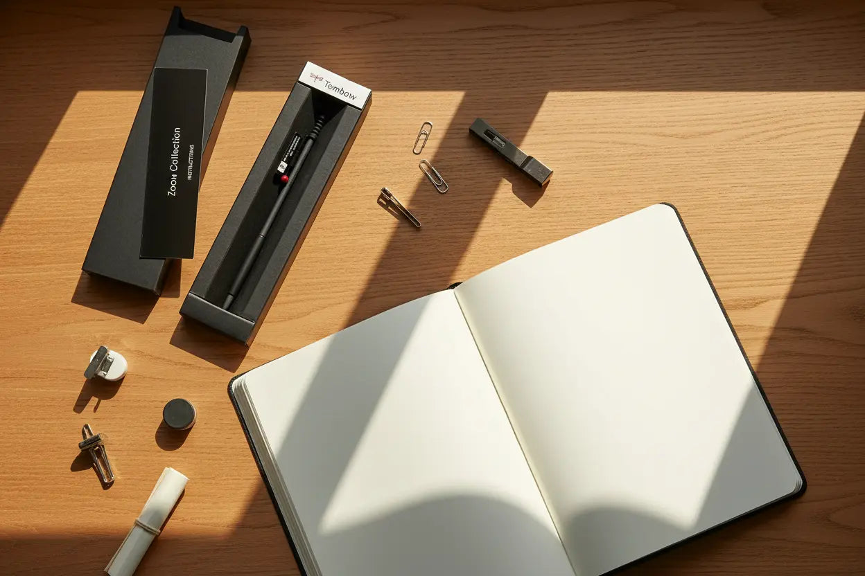 Tombow ZOOM 707 Ultra-Slim Ballpoint Pen: Award-Winning Design (0.7mm)