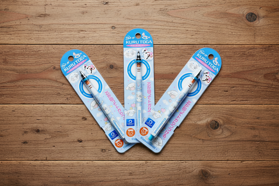 Uni Kuru Toga Mechanical Pencil: Sanrio Limited Edition (Rotating Lead Engine - 0.5mm)