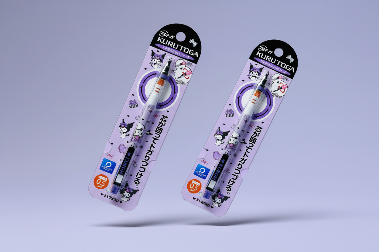 Uni Kuru Toga Mechanical Pencil: Sanrio Limited Edition (Rotating Lead Engine - 0.5mm)