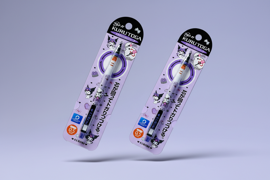 Uni Kuru Toga Mechanical Pencil: Sanrio Limited Edition (Rotating Lead Engine - 0.5mm)