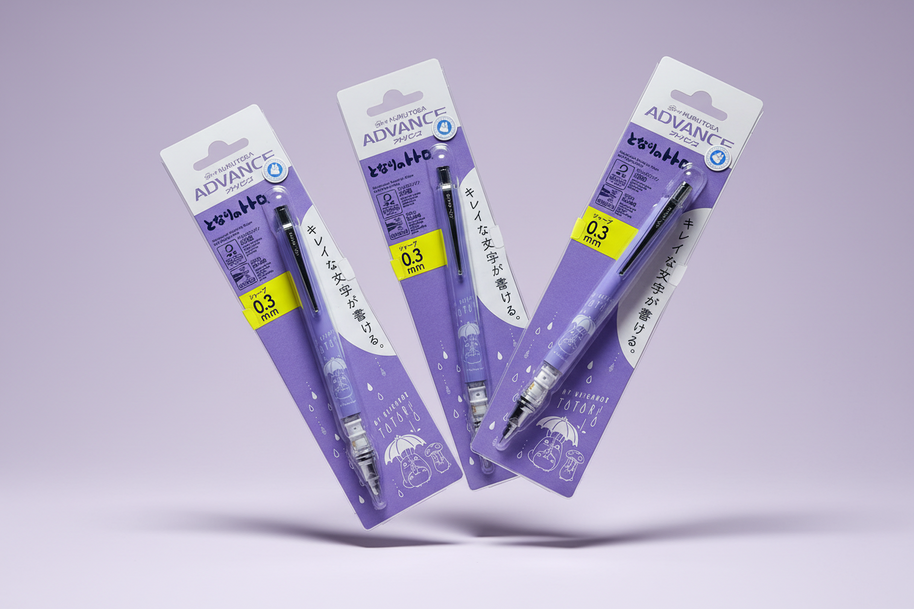 Studio Ghibli - kuru toga advance - Mechanical pencil  - my neighbour totoro