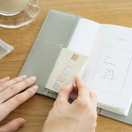 KANMIDO KOKOFUSEN Slim Card Sticky Notes: Magic Hour Film Index Labels (1.5mm Ultra-Slim)