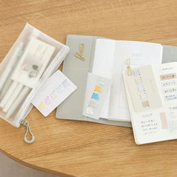KANMIDO KOKOFUSEN Slim Card Sticky Notes: Magic Hour Film Index Labels (1.5mm Ultra-Slim)