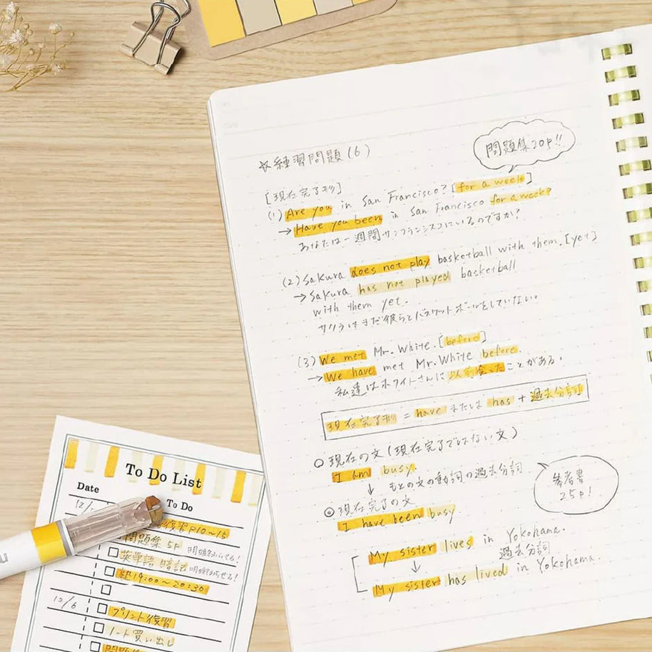 kokuyo - mark+ - marker - highlighter 