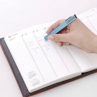 SEED SLENDY+ 2 Slim Eraser: Metal Body Precision Eraser for Planners & Pen Cases