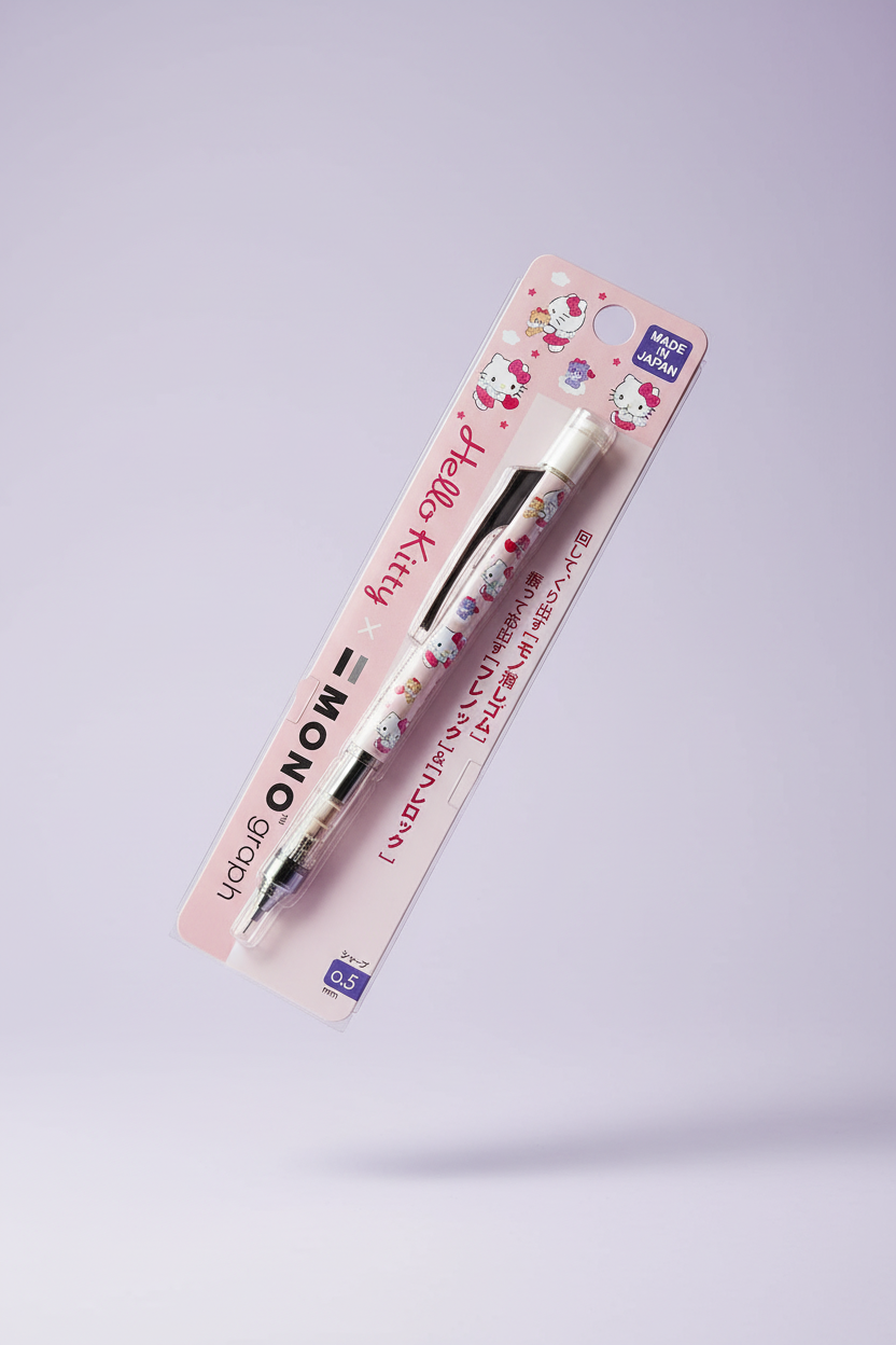 Tombow Mono Graph Shaker Pencil: Hello Kitty & My Melody Limited Edition (0.5mm)