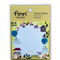 Helsinki Design Memo Fusen: Minimalist Finnish-Style Sticky Notes (Japanese Quality)