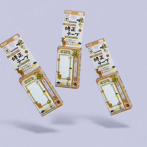 PLUS Limited Edition Correction Tape Glue: Japanese Good Luck Exam Support