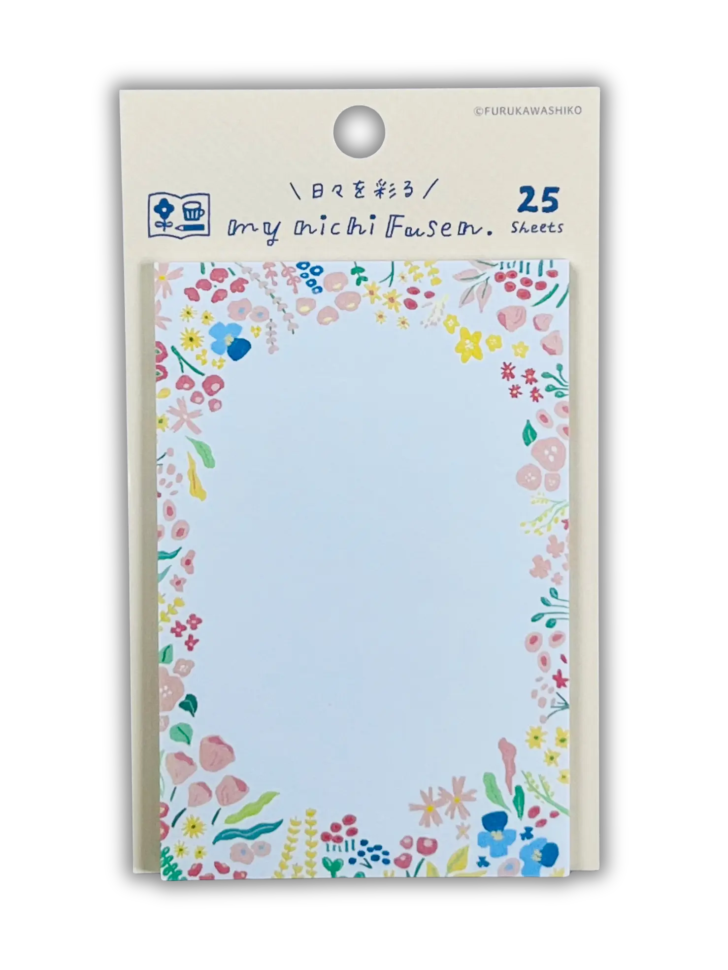 Furukawa Shiko MyNichi Sticky Notes: Daily Habit Tracker & Planner Index (Japanese Washi Style)