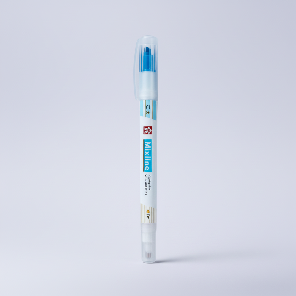 Sakura Cray-Pas Mixed Line Highlighter: 2-in-1 Double Pen for Aesthetic Journaling
