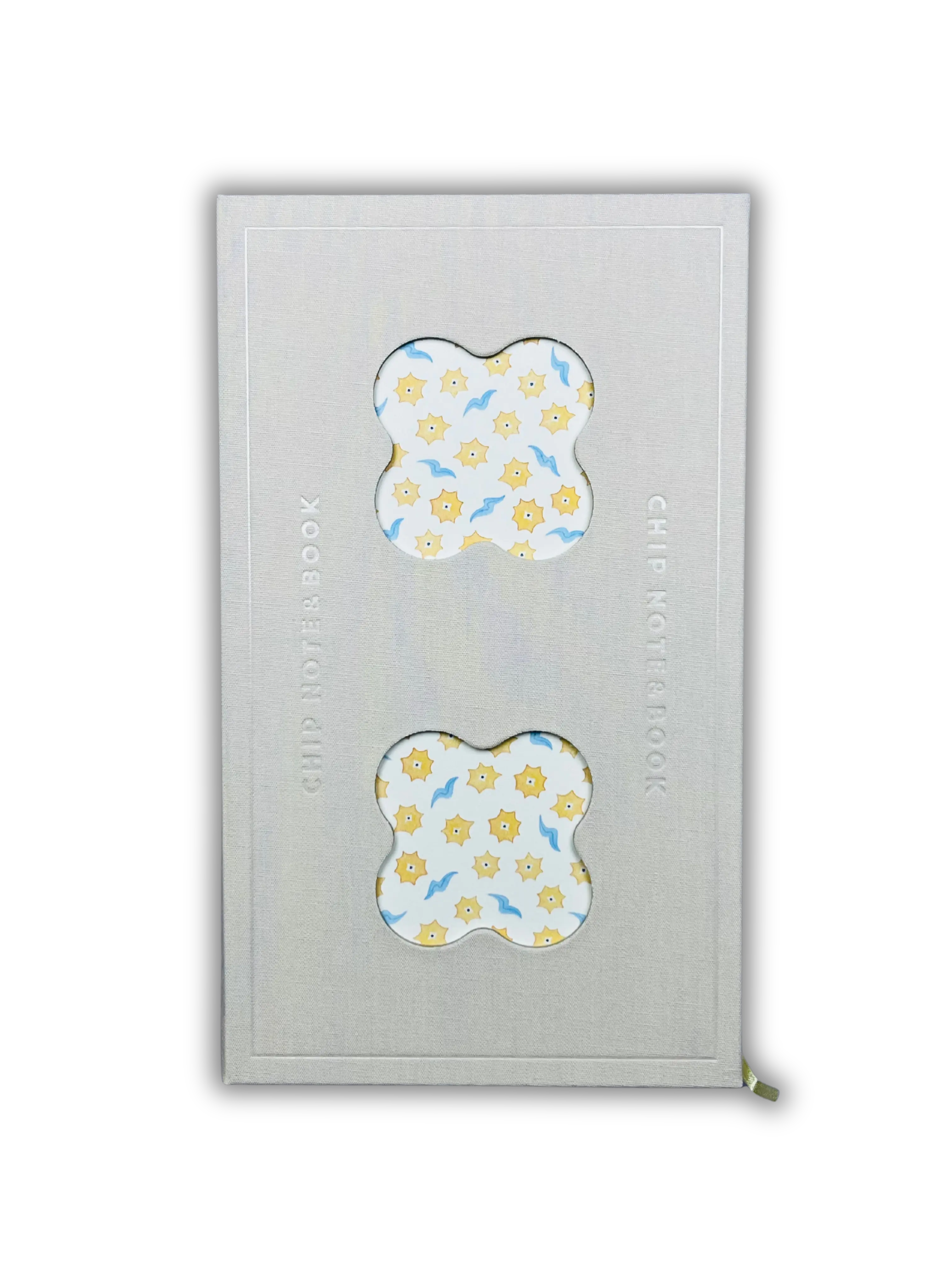 CHIP NOTEBOOK TETRA: Star Flower Die-Cut Hardcover - Premium Fountain Pen Paper (OK Fulls)