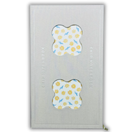 CHIP NOTEBOOK TETRA: Star Flower Die-Cut Hardcover - Premium Fountain Pen Paper (OK Fulls)